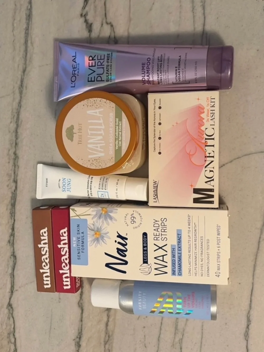 NEW Beauty Bundle: Tree Hut Unleashia ETUDE Lashview Nair